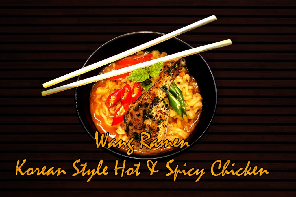 Hot Spicy Chicken Korean Style Noodles