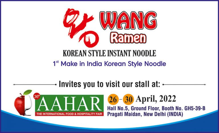 Wang Ramen AAHAR Exhibition-2022