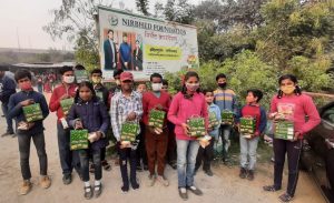 Christmas Noodle Gift Box Distribution to Nirbhed Foundation